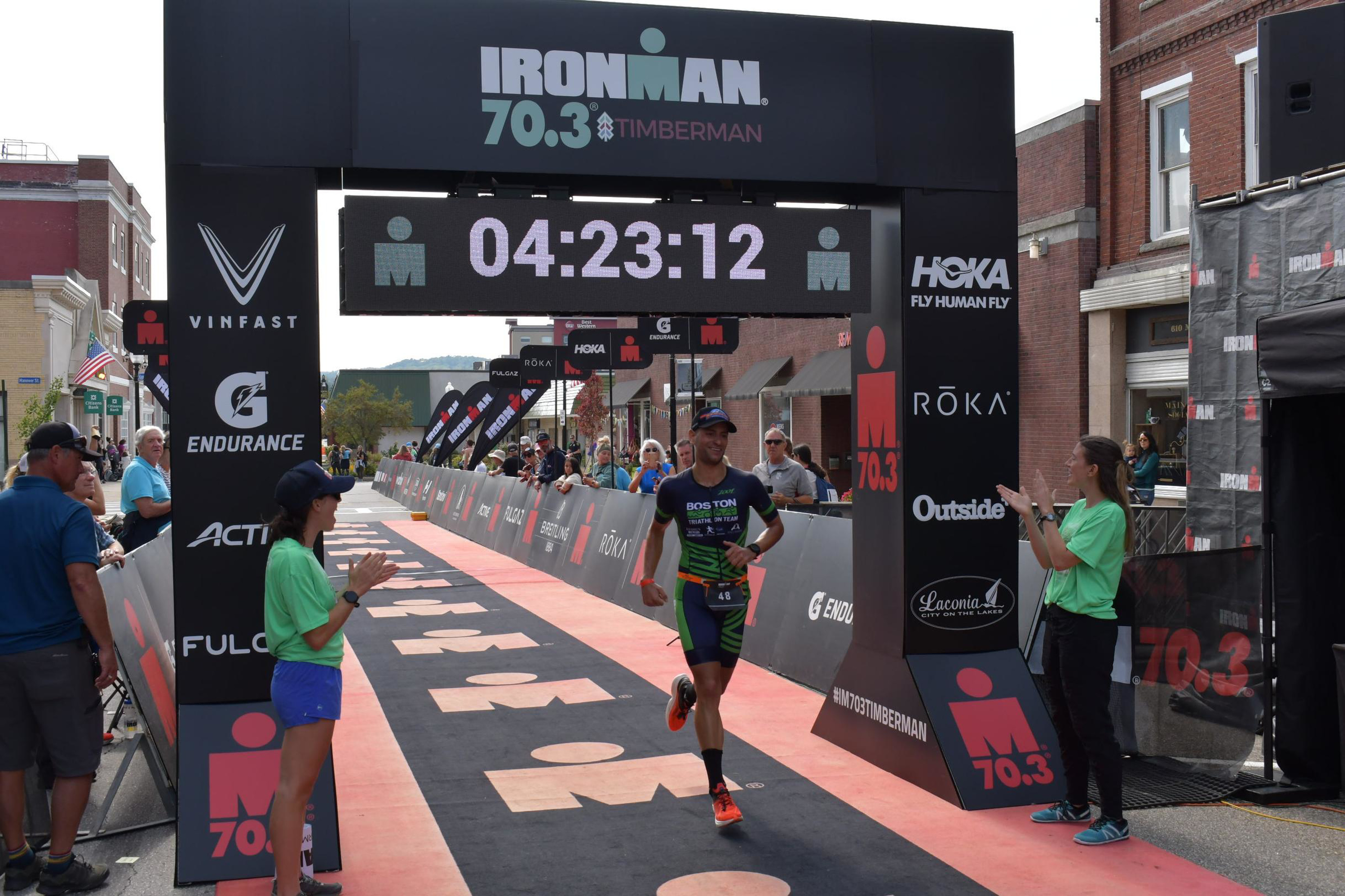 Tuning up at Timberman